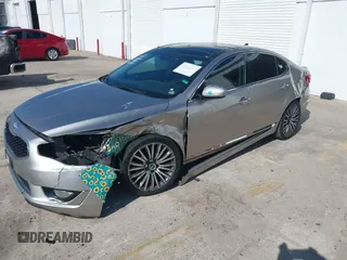 2014 Kia Cadenza Premium with VIN KNALN4D75E5121692, listed as a IAAI auction lot 41332055 with 146,618 mi miles. Bid and sale history available at carsss.com. Image 18.