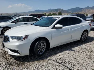 2020 Acura TLX with VIN 19UUB1F36LA013015, listed as a Copart auction lot 62006415 with 85,196 mi miles and Salvage title. Bid and sale history available at DreamBid. Image 1.