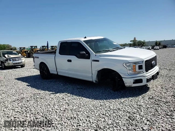 2020 Ford F-150 XL with VIN 1FTEX1EP9LFA90506, listed as a Copart auction lot 48475995 with 107,709 mi miles and Salvage Title. Bid and sale history available at carsss.com. Image 10.