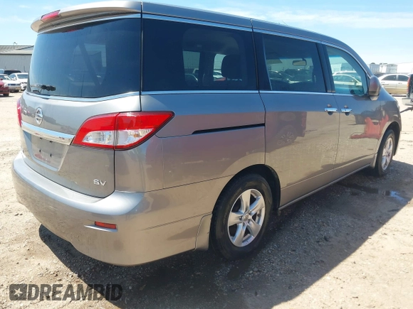 2011 Nissan Quest SL z VIN JN8AE2KPXB9010033, wystawiony jako IAAI lot #42332353 z przebiegiem 152 432 mil mil oraz . Historia ofert i sprzedaży dostępna na DreamBid. Obrazek 4.