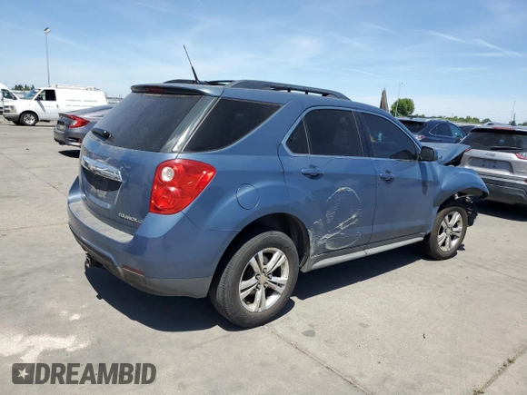 2012 Chevrolet Equinox 1LT z VIN 2GNALDEK8C6178691, wystawiony jako Copart lot #57104155 z przebiegiem 176 468 mil mil oraz Szkody całkowita. Historia ofert i sprzedaży dostępna na DreamBid. Obrazek 3.
