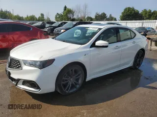 2020 Acura TLX w/Technology Pkg with VIN 19UUB3F41LA801737, listed as a Copart auction lot 67714444 with 0 mi miles and Clean Title. Bid and sale history available at carsss.com. Image 1.