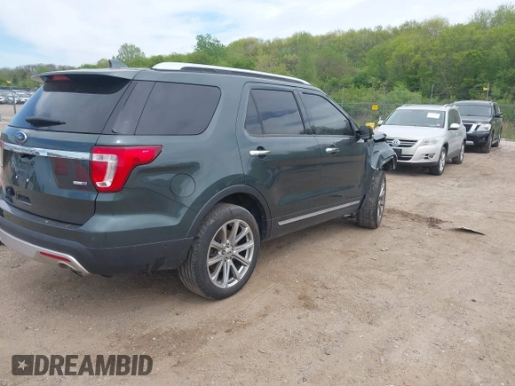 2016 Ford Explorer Limited with VIN 1FM5K8FH9GGB26141, listed as a IAAI auction lot 42257127 with 146,538 mi miles and . Bid and sale history available at DreamBid. Image 4.