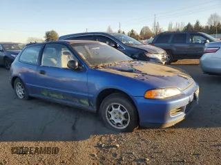 1993 Honda Civic z VIN 2HGEH2375PH525047, wystawiony jako Copart lot #42850335 z przebiegiem 230 394 mil mil oraz Czysty tytuł • Clean title. Historia ofert i sprzedaży dostępna na DreamBid. Obrazek 4.
