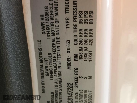 2012 GMC Canyon z VIN 1GTE5MFE2C8147282, wystawiony jako Copart lot #87038814 z przebiegiem Nie podano mil oraz Szkoda całkowita • Salvage title. Historia ofert i sprzedaży dostępna na DreamBid. Obrazek 12.