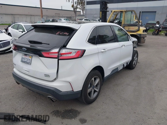 2019 Ford Edge SEL with VIN 2FMPK3J95KBC06662, listed as a IAAI auction lot 41725370 with 80,716 mi miles. Bid and sale history available at carsss.com. Image 4.