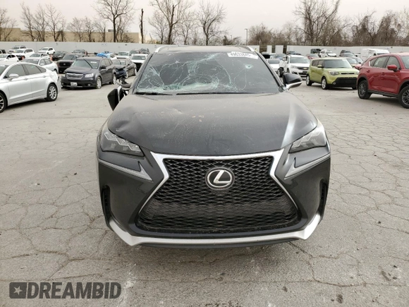 2016 Lexus NX 200t with VIN JTJYARBZ9G2027743, listed as a Copart auction lot 49633845 with 129,717 mi miles and Salvage Title. Bid and sale history available at carsss.com. Image 5.