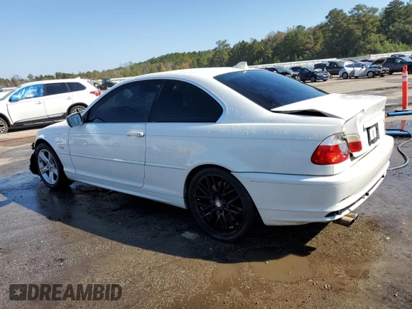 2003 BMW 3 Series 330Ci with VIN WBABN53433PH03075, listed as a Copart auction lot 77252924 with 191,265 mi miles and Salvage title. Bid and sale history available at DreamBid. Image 2.