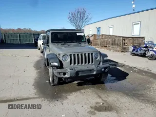 2020 Jeep Wrangler Sport S z VIN 1C4GJXAG7LW282767, wystawiony jako Copart lot #79846214 z przebiegiem 46 805 mil mil oraz Szkoda całkowita • Salvage title. Historia ofert i sprzedaży dostępna na DreamBid. Obrazek 14.