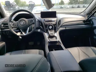 2020 Acura RDX w/Technology Pkg with VIN 5J8TC2H52LL012073, listed as a Copart auction lot 49302843 with 23,663 mi miles and Salvage Title. Bid and sale history available at carsss.com. Image 8.