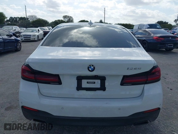 2021 BMW 5 Series 530i with VIN WBA53BH01MWX02468, listed as a IAAI auction lot 42115308 with 26,649 mi miles and . Bid and sale history available at DreamBid. Image 17.