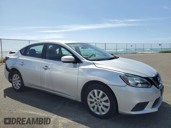 2017 Nissan Sentra SV with VIN 3N1AB7AP3HL719957, listed as a Copart auction lot 44334935 with 72,485 mi miles and Salvage Title. Bid and sale history available at carsss.com. Image 4.