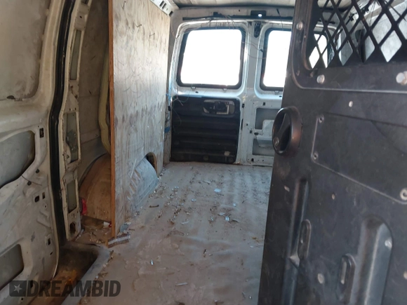 2008 Chevrolet Express Cargo Van with VIN 1GCGG25C481199553, listed as a IAAI auction lot 41508779 with 213,446 mi miles. Bid and sale history available at carsss.com. Image 8.