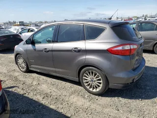 2013 Ford C-Max Hybrid SE with VIN 1FADP5AU6DL557890, listed as a Copart auction lot 49653385 with 130,778 mi miles and Salvage Title. Bid and sale history available at carsss.com. Image 2.