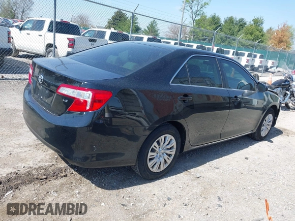 2012 Toyota Camry L with VIN 4T4BF1FK8CR271568, listed as a IAAI auction lot 42054303 with 200,186 mi miles. Bid and sale history available at carsss.com. Image 4.