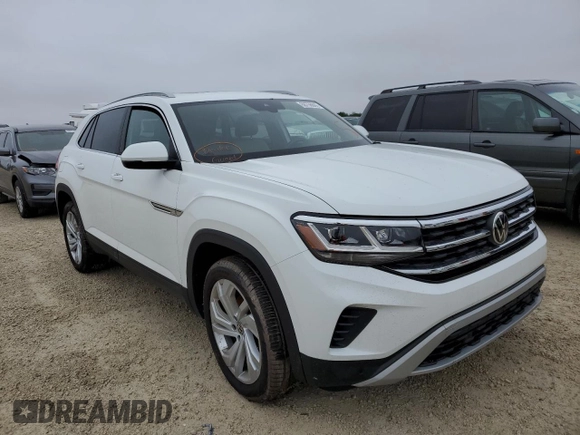 2021 Volkswagen Atlas SEL with VIN 1V2BE2CA8MC221214, listed as a Copart auction lot 68756842 with 19,915 mi miles and . Bid and sale history available at DreamBid. Image 4.
