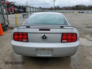 2007 Ford Mustang Deluxe with VIN 1ZVHT80N475367580, listed as a Copart auction lot 49649805 with 114,869 mi miles and Salvage Title. Bid and sale history available at carsss.com. Image 6.