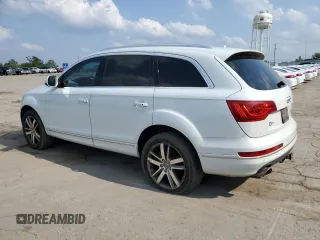 2014 Audi Q7 Premium Plus with VIN WA1LMAFE0ED013013, listed as a Copart auction lot 60080435 with 134,960 mi miles and Clean title. Bid and sale history available at DreamBid. Image 2.