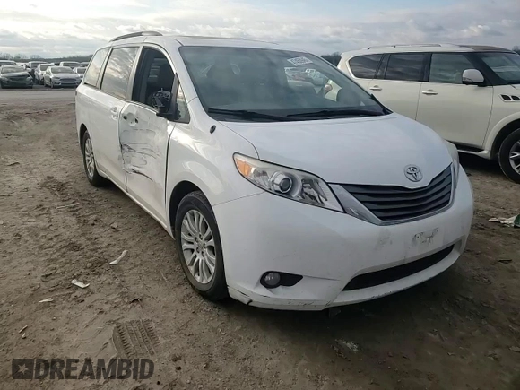 2012 Toyota Sienna XLE AAS with VIN 5TDYK3DC6CS277532, listed as a Copart auction lot 47453945 with 130,451 mi miles and Salvage Title. Bid and sale history available at carsss.com. Image 12.