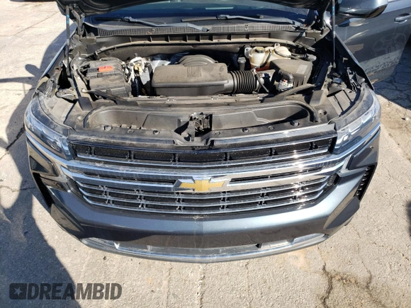 2021 Chevrolet Tahoe LT with VIN 1GNSCNKD0MR222527, listed as a Copart auction lot 43540745 with 69,076 mi miles and Salvage title. Bid and sale history available at DreamBid. Image 12.