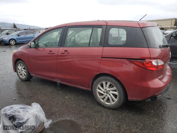 2014 Mazda Mazda5 Sport with VIN JM1CW2BL7E0167817, listed as a Copart auction lot 42651595 with 88,801 mi miles and Salvage Title. Bid and sale history available at carsss.com. Image 2.
