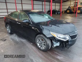 2017 Kia Optima LX 1.6T with VIN 5XXGT4L10HG129660, listed as a IAAI auction lot 40887271 with 107,000 mi miles. Bid and sale history available at carsss.com. Image 1.