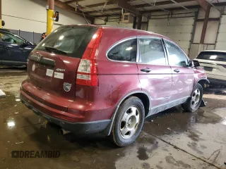 2011 Honda CR-V LX with VIN 5J6RE4H31BL079642, listed as a Copart auction lot 86537524 with 164,225 mi miles and Salvage Title. Bid and sale history available at carsss.com. Image 3.