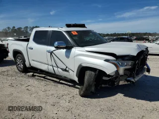 2024 Toyota Tundra 2WD 1794 Edition with VIN 5TFMA5AB1RX030589, listed as a Copart auction lot 49426235 with 20,554 mi miles and Salvage Title. Bid and sale history available at carsss.com. Image 4.