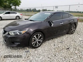 2016 Nissan Maxima SV z VIN 1N4AA6AP1GC398303, wystawiony jako Copart lot #54833333 z przebiegiem 256 886 mil mil oraz Szkoda całkowita • Salvage title. Historia ofert i sprzedaży dostępna na DreamBid. Obrazek 1.