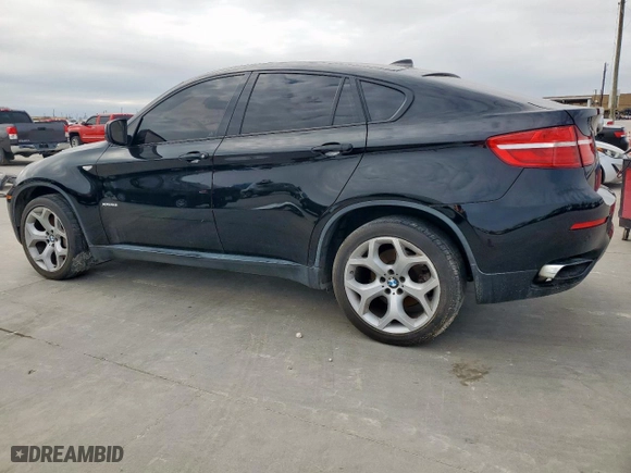 2014 BMW X6 50i with VIN 5UXFG8C52EL592419, listed as a Copart auction lot 44024455 with 97,494 mi miles and Clean Title. Bid and sale history available at carsss.com. Image 2.