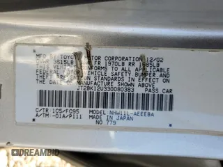 2003 Toyota Prius with VIN JT2BK12U330080383, listed as a Copart auction lot 77400234 with 182,992 mi miles and Salvage Title. Bid and sale history available at carsss.com. Image 14.