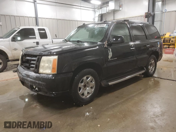 2003 Cadillac Escalade with VIN 1GYEC63T53R151013, listed as a Copart auction lot 86536944 with 420,451 mi miles and Salvage title. Bid and sale history available at DreamBid. Image 1.