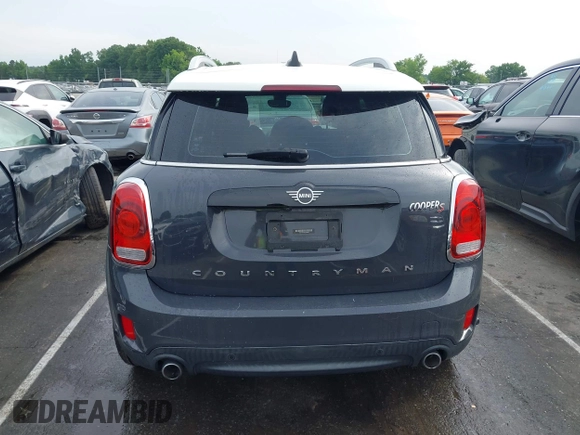 2020 MINI Countryman Cooper S with VIN WMZYW7C0XL3L85463, listed as a IAAI auction lot 42344478 with 54,654 mi miles and . Bid and sale history available at DreamBid. Image 16.