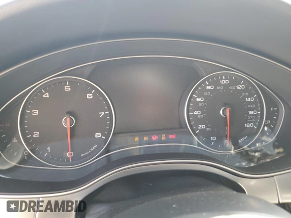 2014 Audi A6 Prestige z VIN WAUHGAFC9EN011544, wystawiony jako Copart lot #48683895 z przebiegiem Nie podano mil oraz Szkoda całkowita • Salvage title. Historia ofert i sprzedaży dostępna na DreamBid. Obrazek 9.