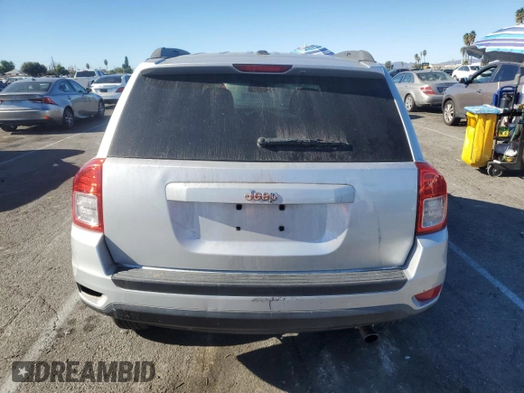 2013 Jeep Compass Sport with VIN 1C4NJCBB9DD258230, listed as a Copart auction lot 84009494 with 195,750 mi miles and Salvage Title. Bid and sale history available at carsss.com. Image 6.