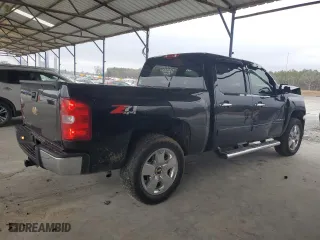 2007 Chevrolet Silverado 1500 LTZ with VIN 2GCEK133271633805, listed as a Copart auction lot 44449535 with 160,067 mi miles and Salvage Title. Bid and sale history available at carsss.com. Image 3.
