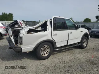 2000 Ford Expedition XLT with VIN 1FMRU166XYLA67790, listed as a Copart auction lot 43822185 with Not Provided miles and Salvage Title. Bid and sale history available at DreamBid. Image 3.