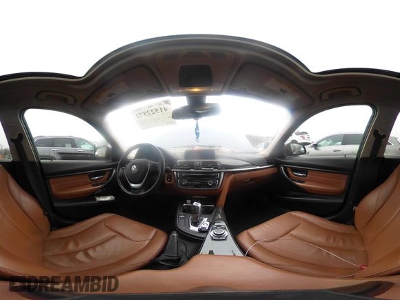 2013 BMW 3 Series 328i xDrive with VIN WBA3B5G50DNS02204, listed as a IAAI auction lot 41522572 with 1 mi miles. Bid and sale history available at carsss.com. Image 18.