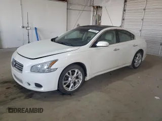 2012 Nissan Maxima SV z VIN 1N4AA5AP0CC861469, wystawiony jako Copart lot #47465255 z przebiegiem 112 404 mil mil oraz Szkoda całkowita • Salvage title. Historia ofert i sprzedaży dostępna na DreamBid. Obrazek 1.