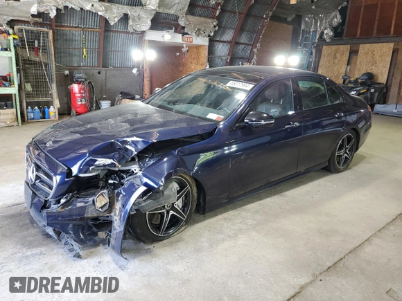 2020 Mercedes-Benz E 450 with VIN WDDZF6JB3LA712788, listed as a Copart auction lot 55017994 with Not Provided miles and Salvage Title. Bid and sale history available at DreamBid. Image 1.