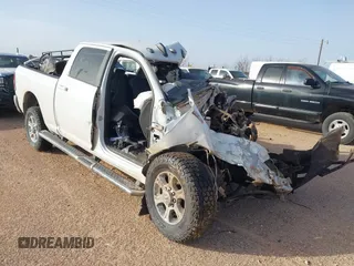 2022 Ram 2500 Big Horn with VIN 3C6UR5DJXNG280334, listed as a IAAI auction lot 41689834 with 1 mi miles. Bid and sale history available at carsss.com. Image 1.