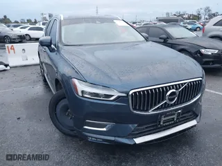 2019 Volvo XC60 Inscription with VIN LYV102RL3KB250397, listed as a IAAI auction lot 41788380 with 58,391 mi miles. Bid and sale history available at carsss.com. Image 1.
