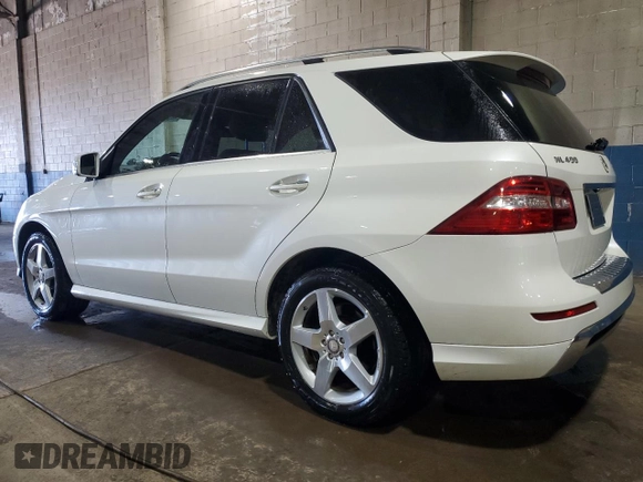 2015 Mercedes-Benz M 400 with VIN 4JGDA5GB6FA562518, listed as a Copart auction lot 48500475 with 72,088 mi miles and Clean Title. Bid and sale history available at DreamBid. Image 2.