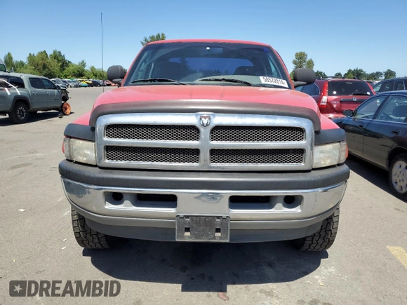 1999 Dodge 2500 with VIN 1B7KF23WXXJ543539, listed as a Copart auction lot 58572814 with 167,808 mi miles and Clean title. Bid and sale history available at DreamBid. Image 5.