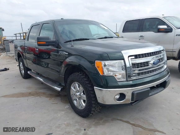 2013 Ford F-150 XL with VIN 1FTFW1CF5DKG06516, listed as a IAAI auction lot 41697562 with 180,505 mi miles. Bid and sale history available at carsss.com. Image 1.
