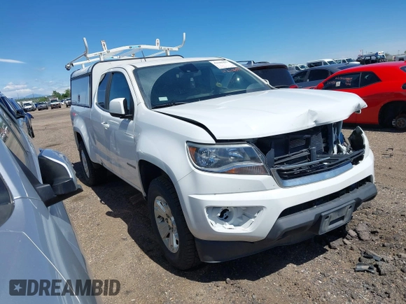 2019 Chevrolet Colorado 4WD LT with VIN 1GCHTCEA8K1124639, listed as a IAAI auction lot 42188497 with 84,799 mi miles and . Bid and sale history available at DreamBid. Image 1.