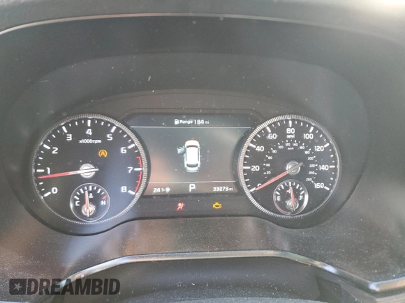 2022 Kia Telluride SX with VIN 5XYP5DHC1NG323836, listed as a Copart auction lot 45961675 with 33,273 mi miles and Salvage title. Bid and sale history available at DreamBid. Image 9.
