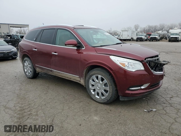 2016 Buick Enclave Leather with VIN 5GAKVBKD5GJ303089, listed as a Copart auction lot 86314634 with 143,753 mi miles and Salvage Title. Bid and sale history available at DreamBid. Image 4.