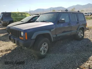 1997 Jeep Cherokee Sport with VIN 1J4FJ68S1VL543468, listed as a Copart auction lot 72753854 with 0 mi miles and Salvage Title. Bid and sale history available at carsss.com. Image 1.