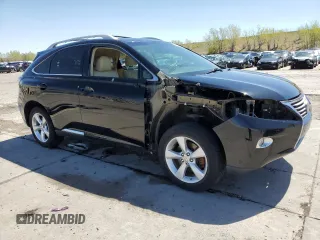 2014 Lexus RX 350 with VIN 2T2BK1BA5EC247604, listed as a Copart auction lot 55172555 with 130,713 mi miles and Salvage title. Bid and sale history available at DreamBid. Image 4.